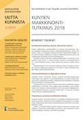 Kuntien markkinointitutkimus 2018